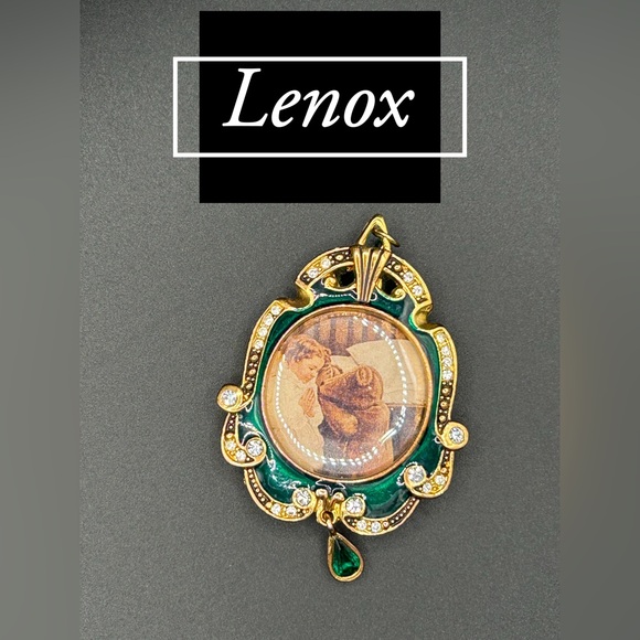 Lenox Jewelry - Lenox "Evening Prayer" Jeweled Pendant